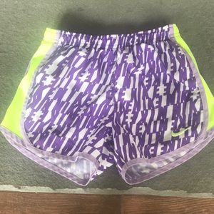 Girls Nike Shorts with liner. Size 6x